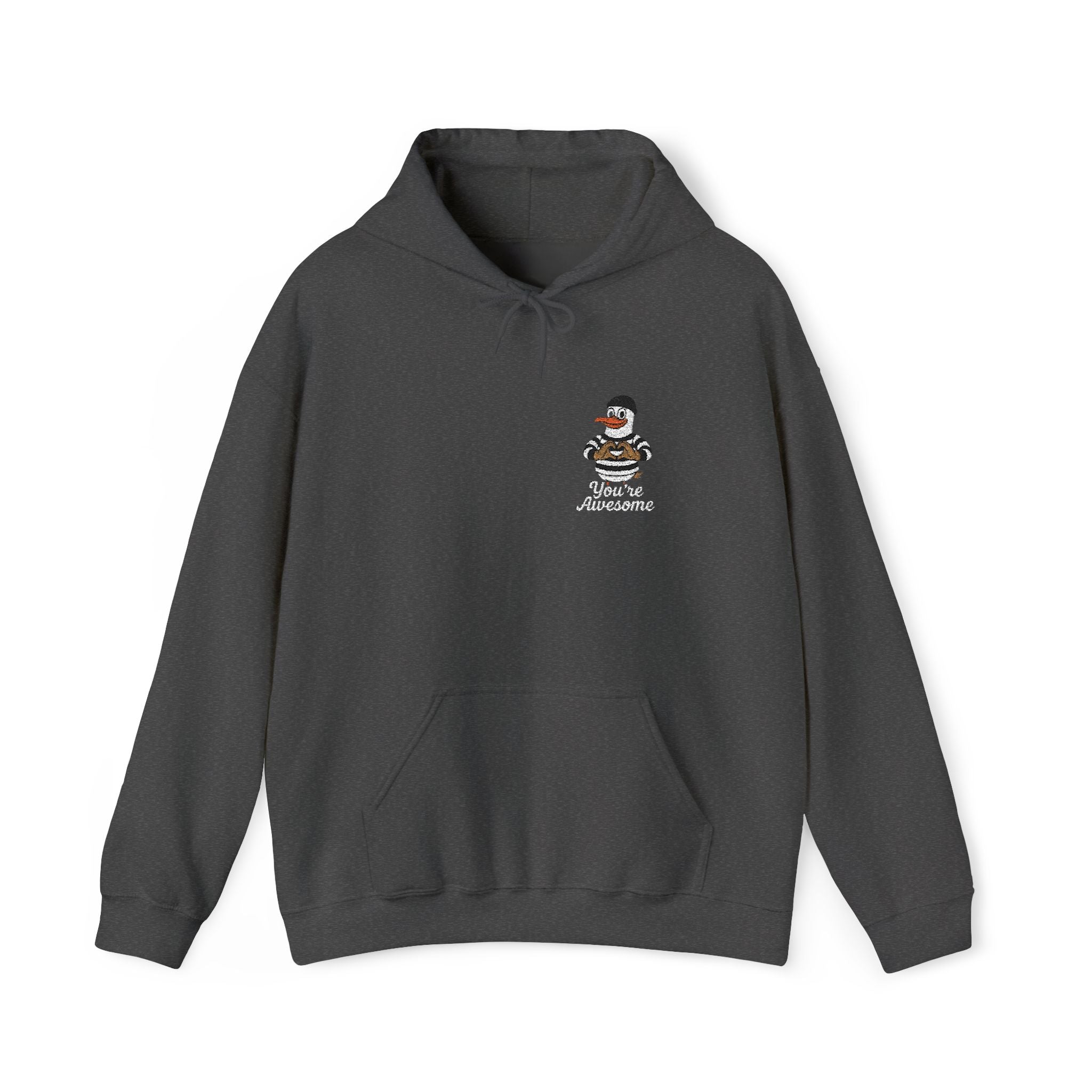 „You‘re awesome“ Duck Unisex Hooded Sweatshirt