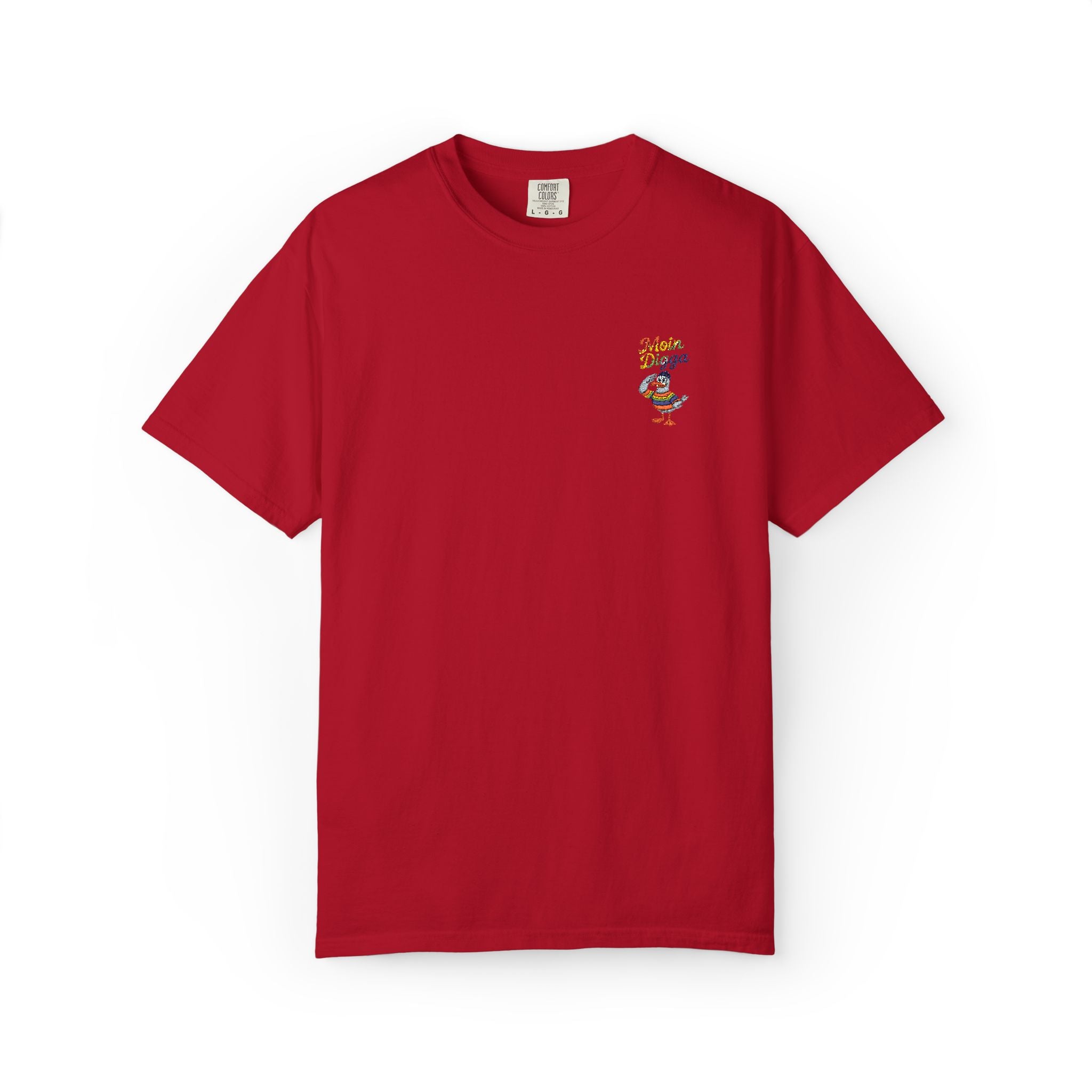 Moin Digga Rainbow Duck - Unisex Garment-Dyed T-shirt