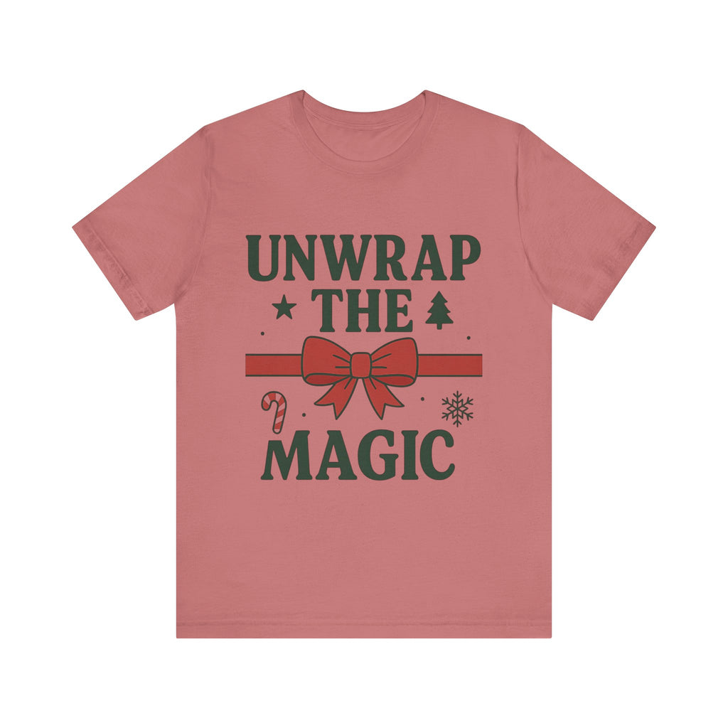 Unwrap the Magic Tee - Holiday Unisex T-Shirt