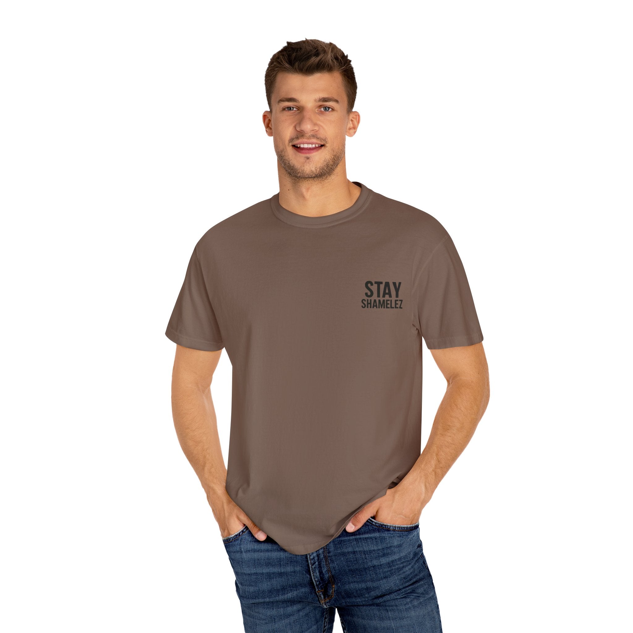 Stay Shamelez Unisex Garment-Dyed T-Shirt