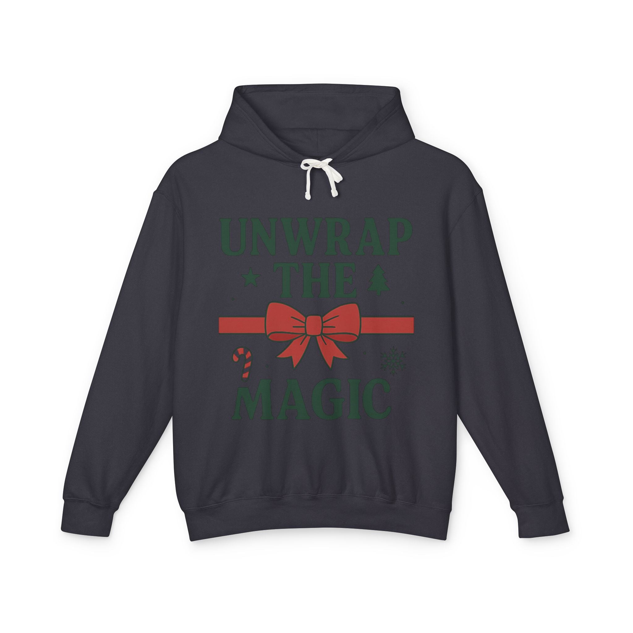 Unisex Lightweight Hooded Sweatshirt - Unwrap the Magic