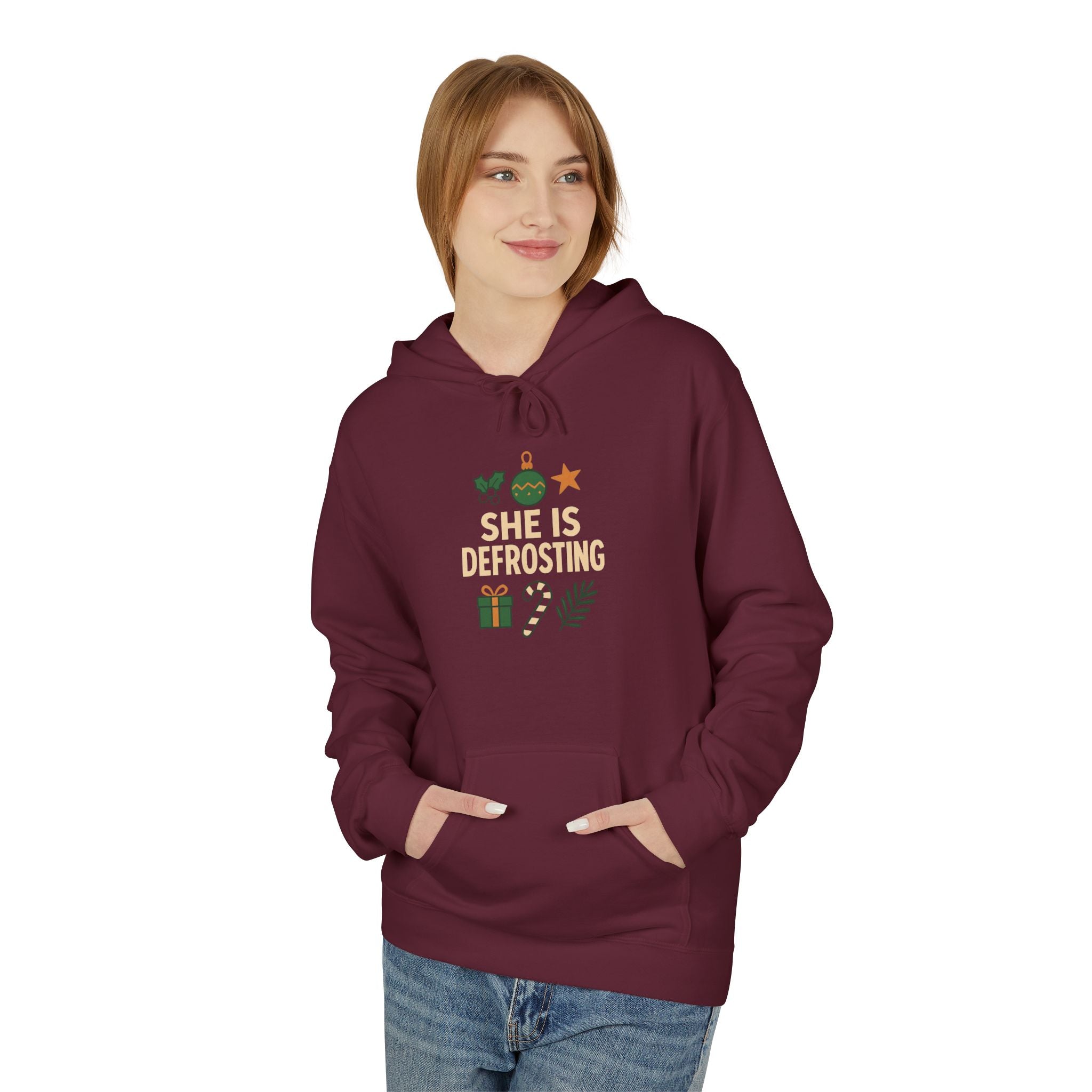 Unisex - She's defrosting christmas Hoodie