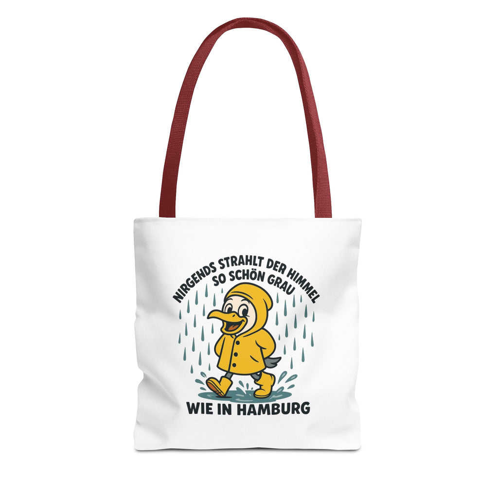 Whimsical Hamburg Rainy Day Tote Bag