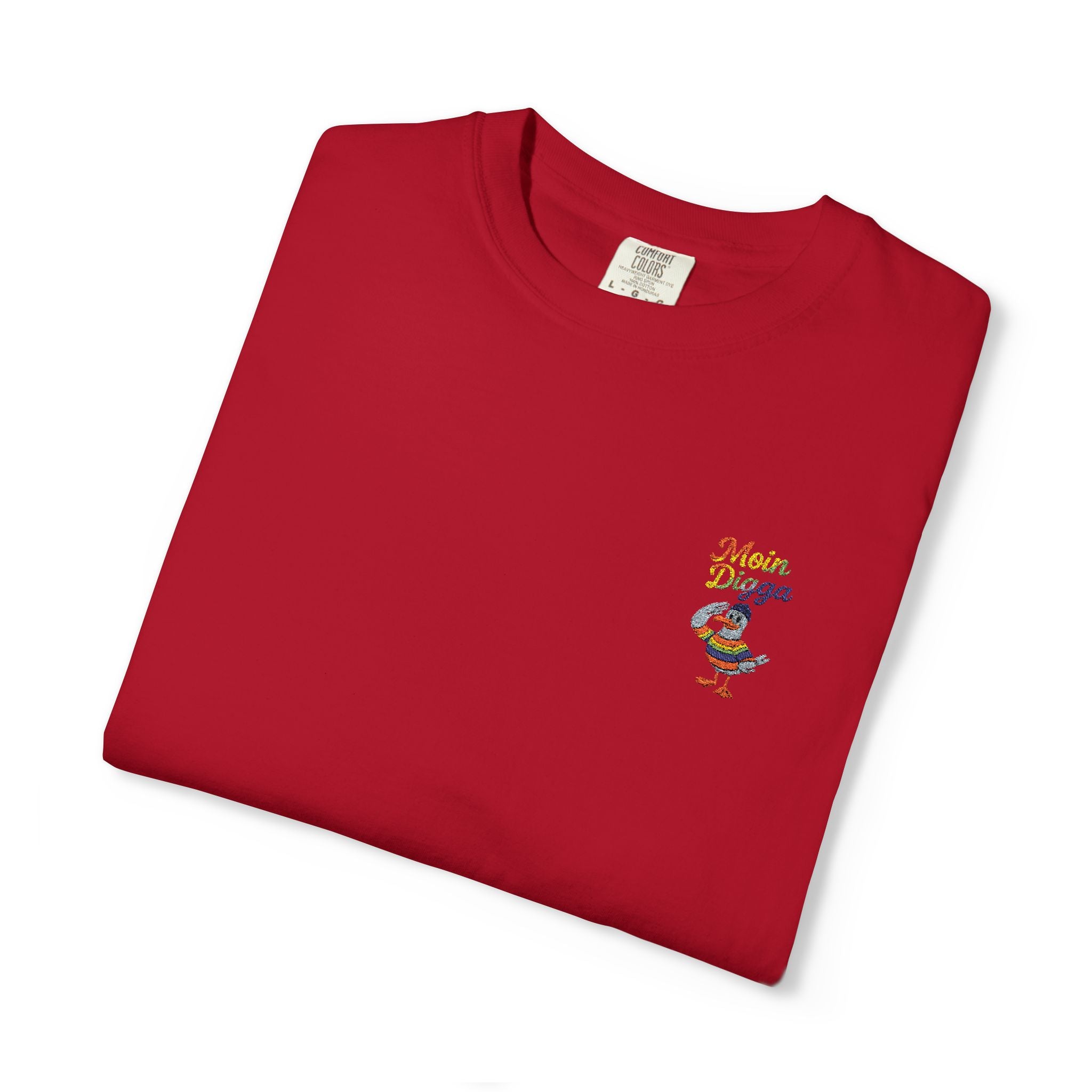 Moin Digga Rainbow Duck - Unisex Garment-Dyed T-shirt