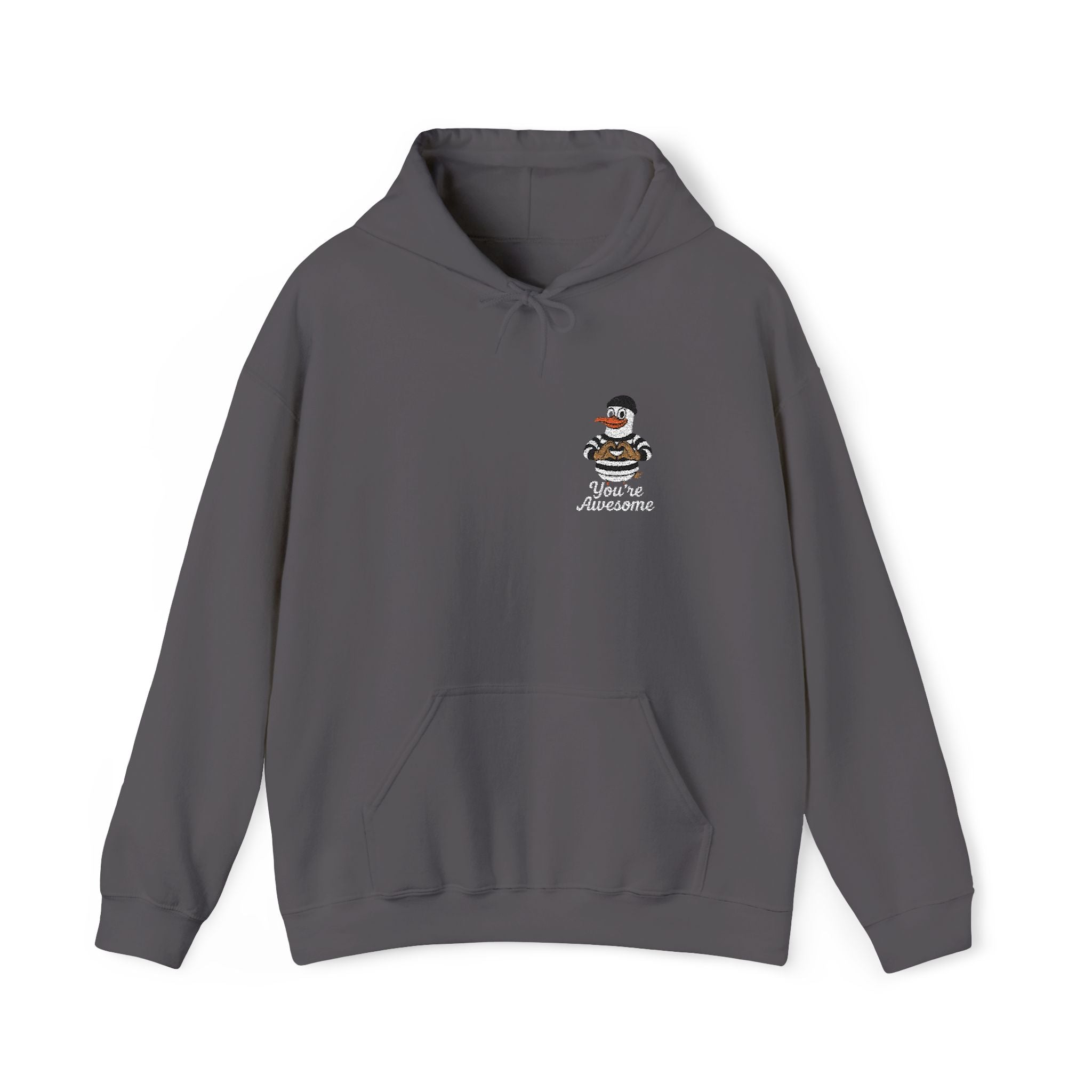 „You‘re awesome“ Duck Unisex Hooded Sweatshirt