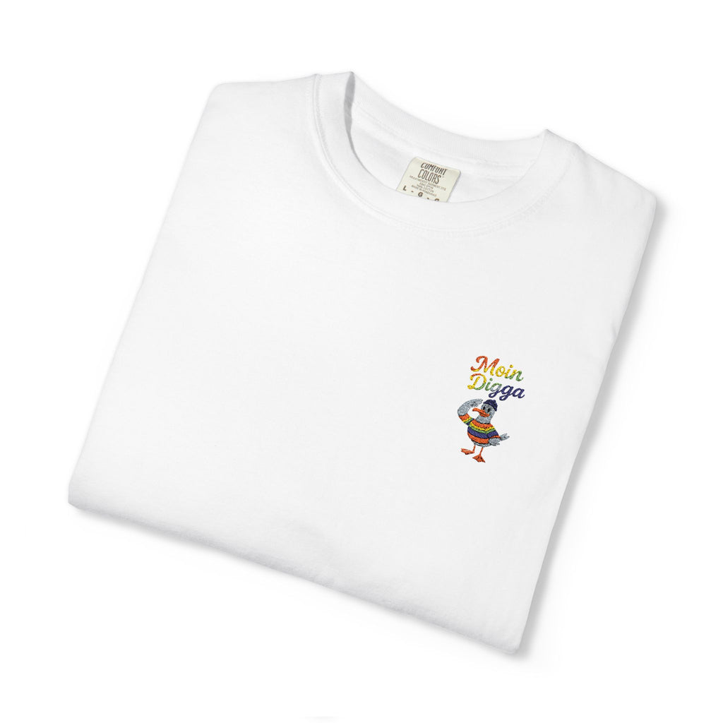 Moin Digga Rainbow Duck - Unisex Garment-Dyed T-shirt