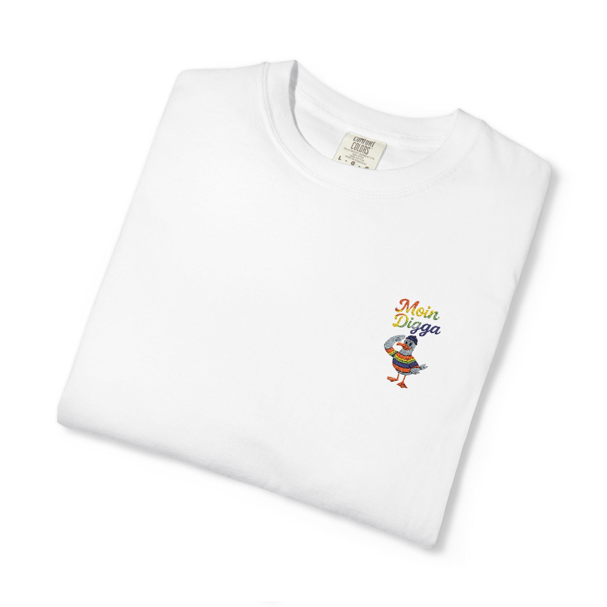 Moin Digga Rainbow Duck - Unisex Garment-Dyed T-shirt