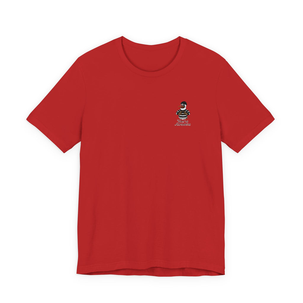„you’re awesome“ Duck Tee for Casual Wear