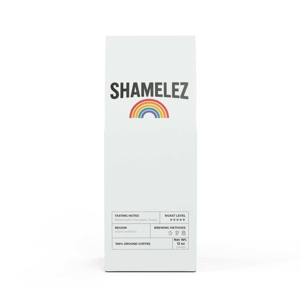 Shamelez Bitterroot Coffee Blend (Dark French Roast)