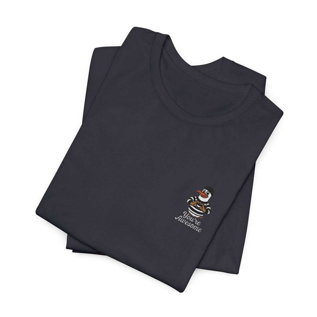 „you’re awesome“ Duck Tee for Casual Wear