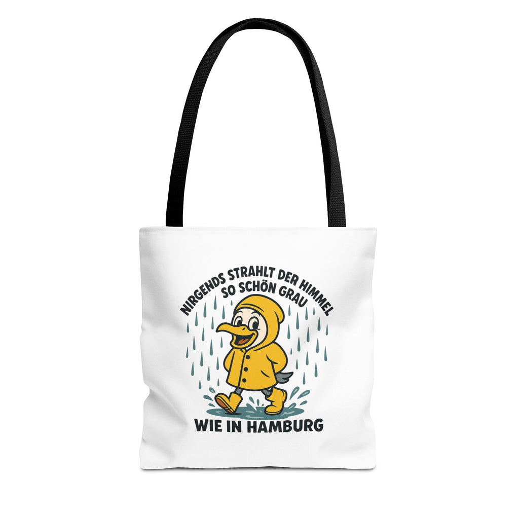 Whimsical Hamburg Rainy Day Tote Bag