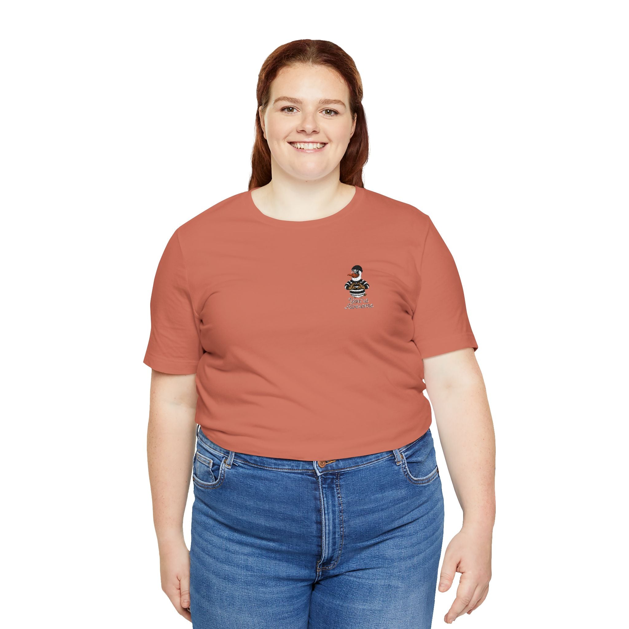 „you’re awesome“ Duck Tee for Casual Wear