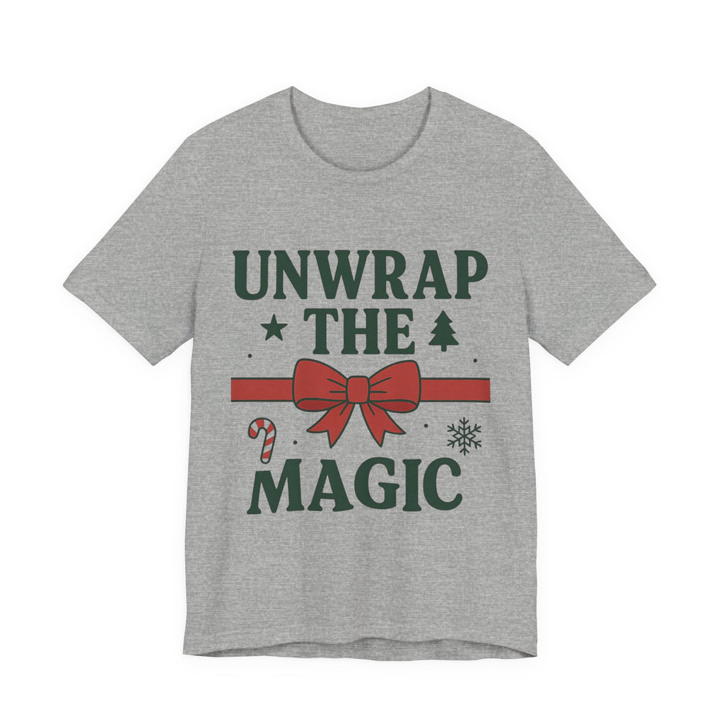 Unwrap the Magic Tee - Holiday Unisex T-Shirt