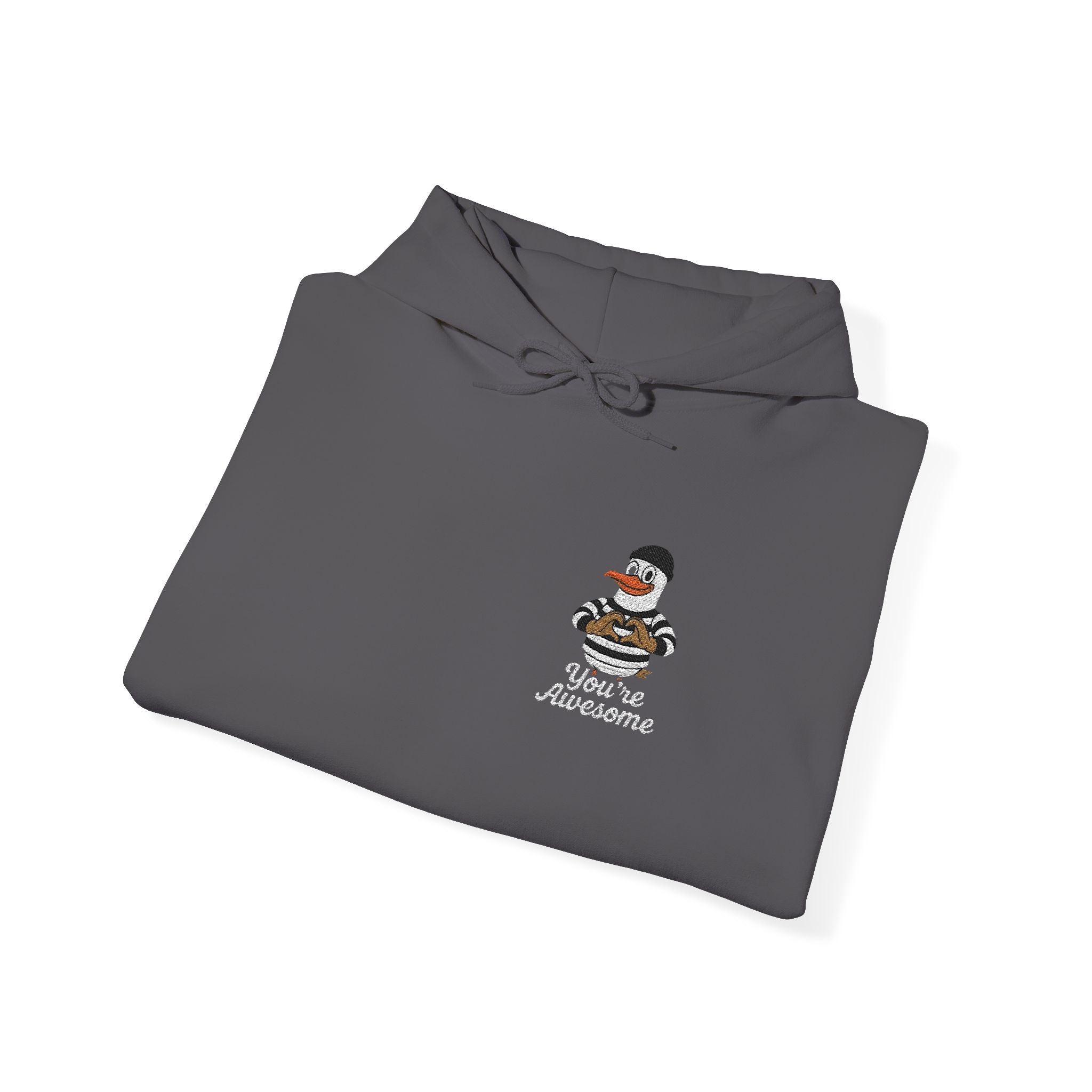 „You‘re awesome“ Duck Unisex Hooded Sweatshirt