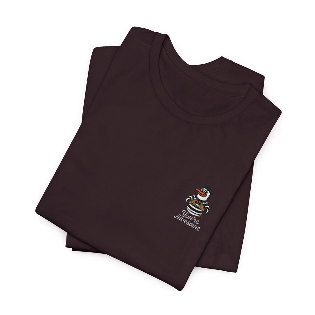 „you’re awesome“ Duck Tee for Casual Wear