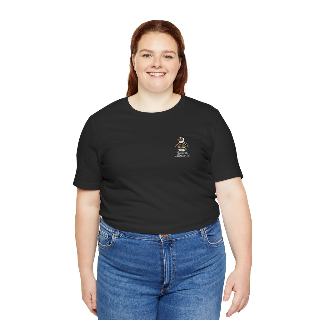 „you’re awesome“ Duck Tee for Casual Wear