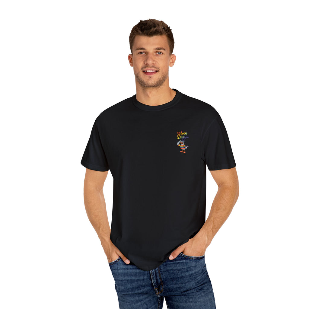 Moin Digga Rainbow Duck - Unisex Garment-Dyed T-shirt