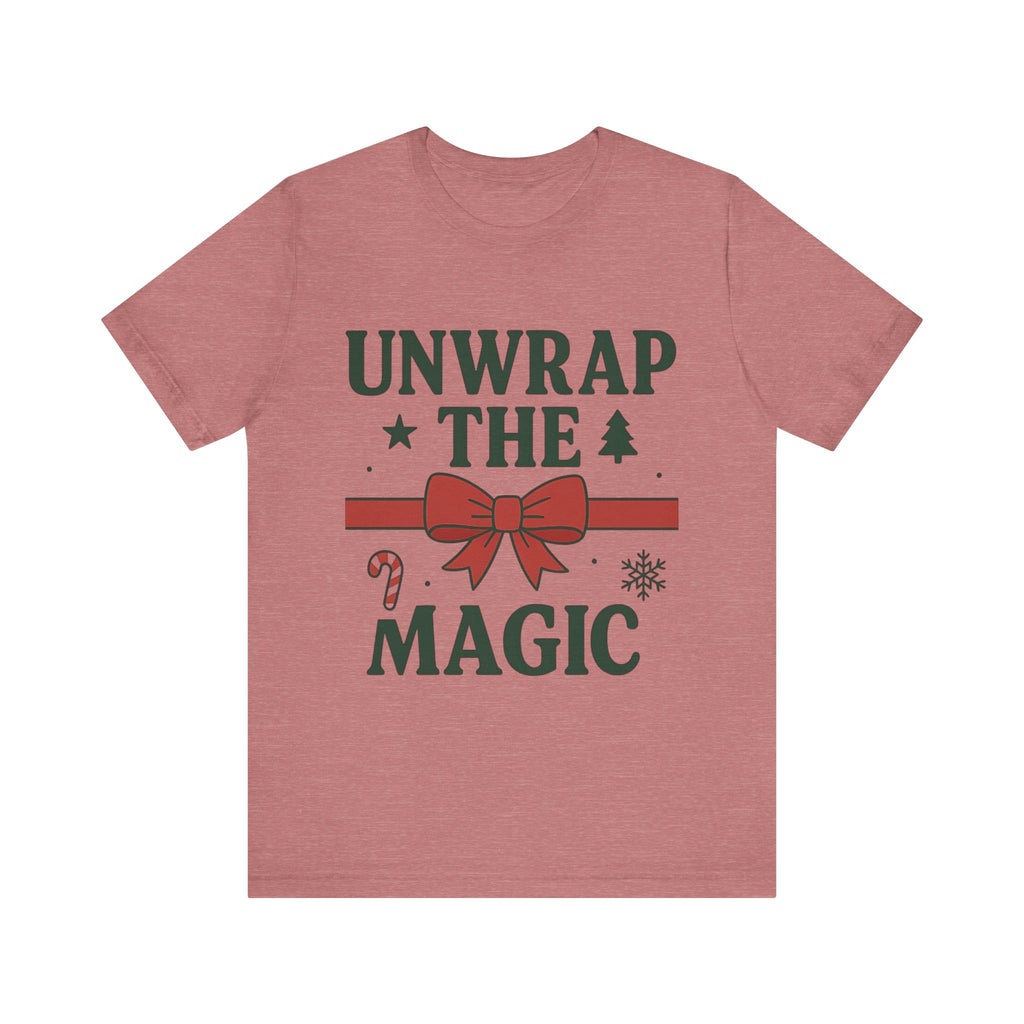 Unwrap the Magic Tee - Holiday Unisex T-Shirt