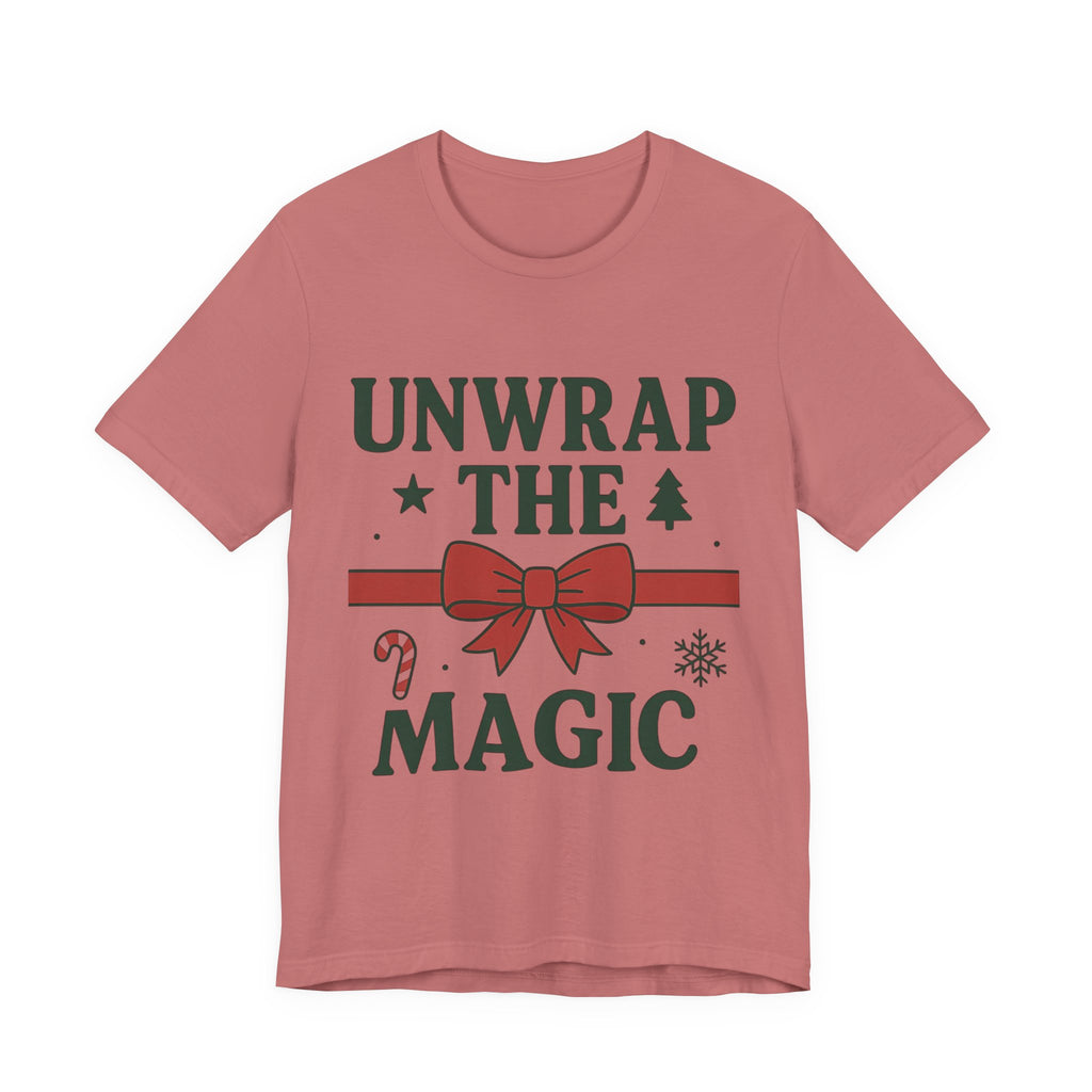 Unwrap the Magic Tee - Holiday Unisex T-Shirt