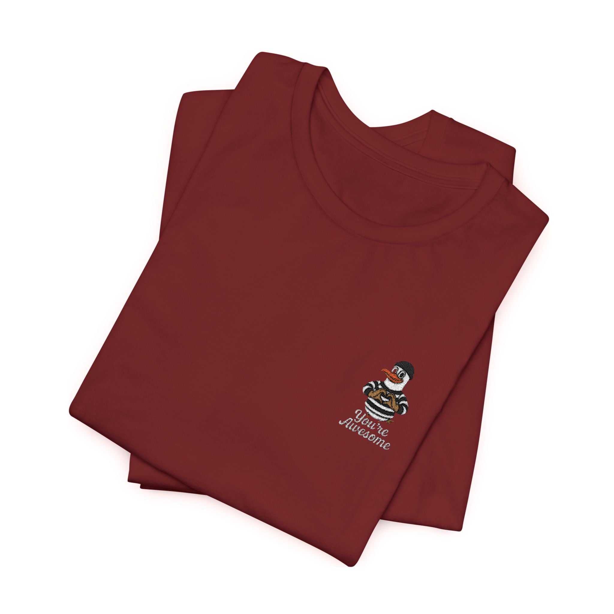 „you’re awesome“ Duck Tee for Casual Wear