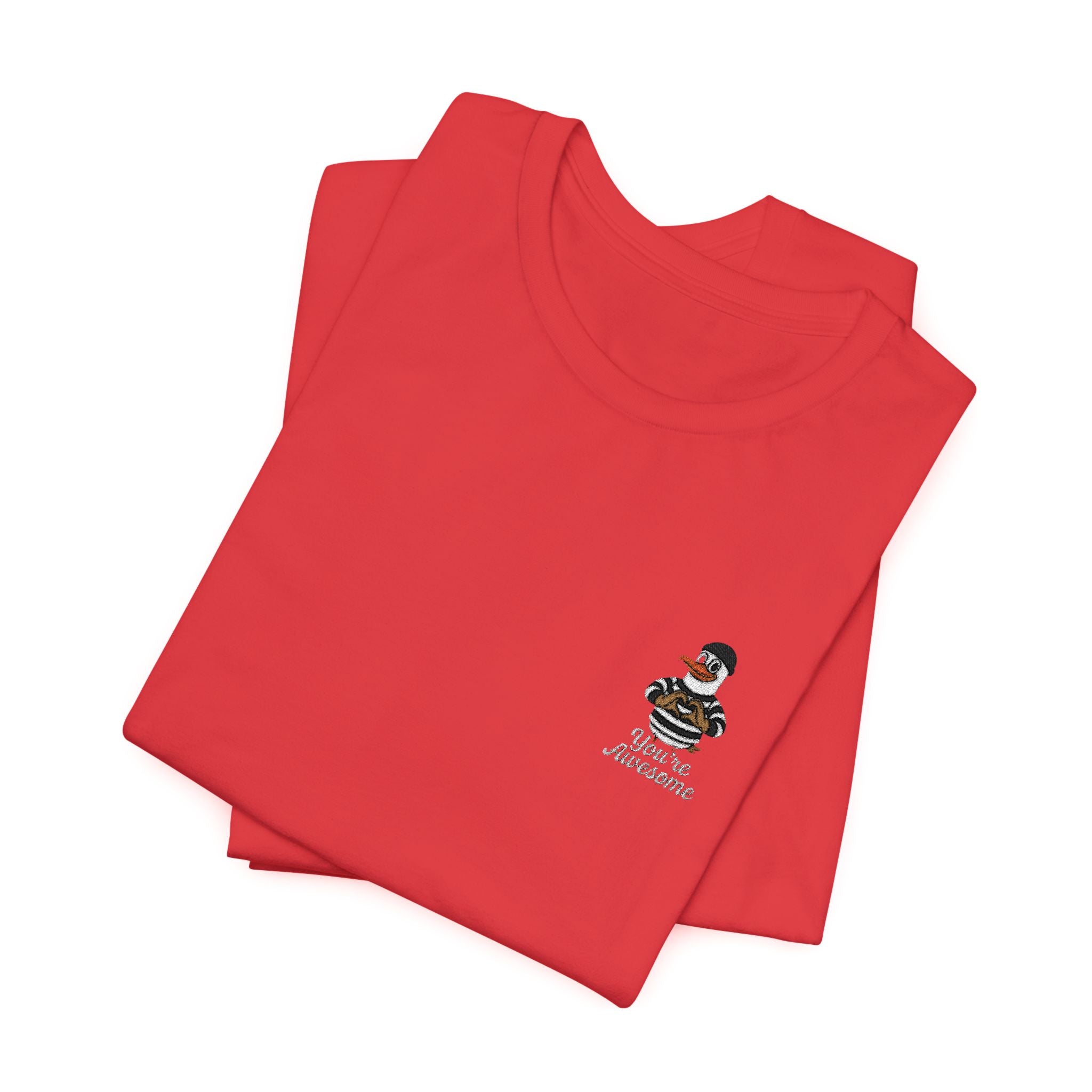„you’re awesome“ Duck Tee for Casual Wear