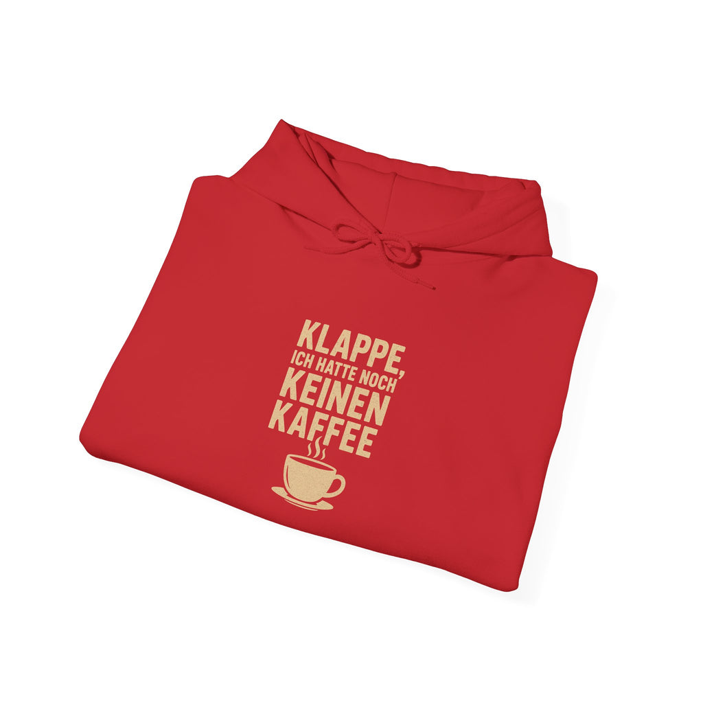 Klappe, Kaffee, Unisex Hoodie - Cozy Sweatshirt