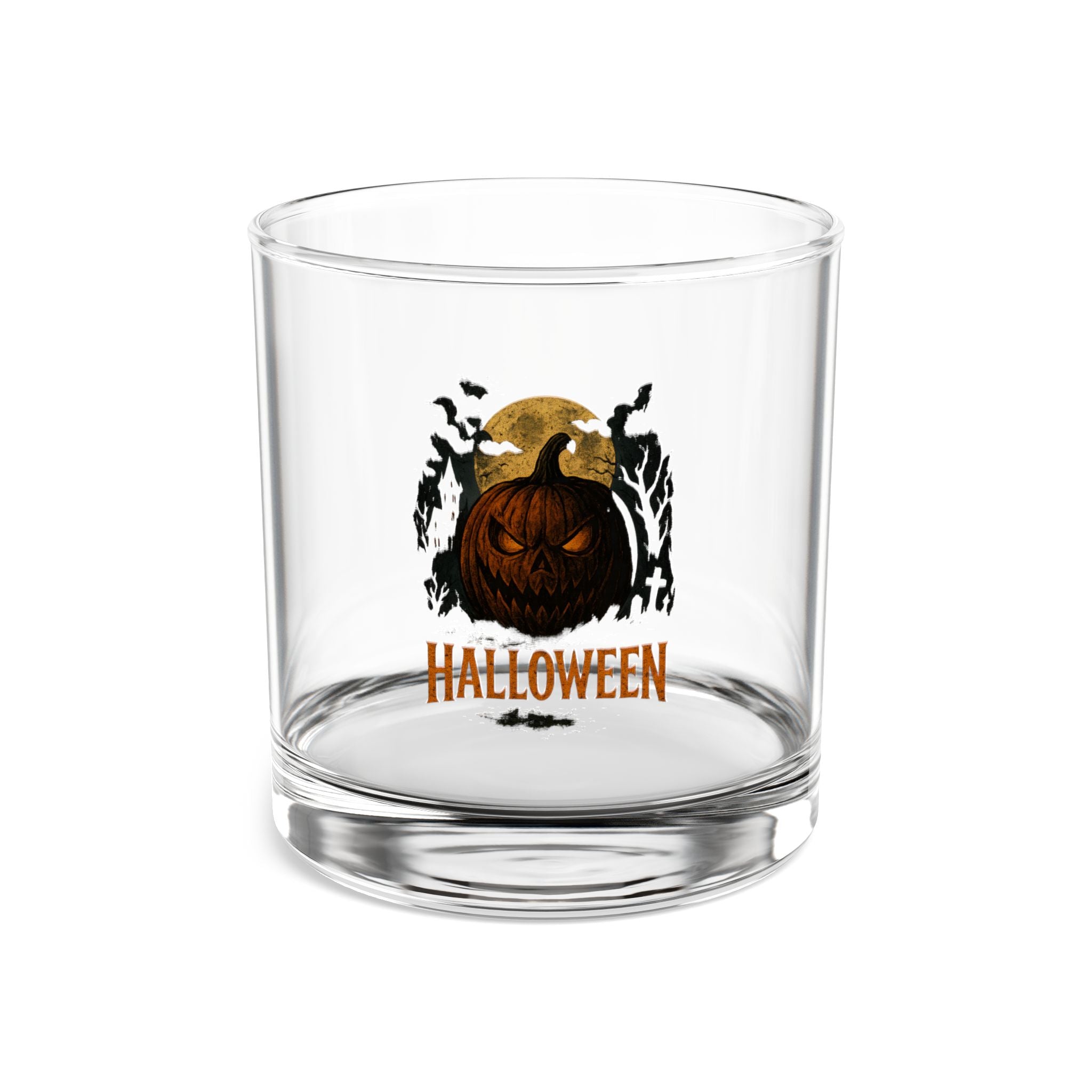 Halloween Rocks Glass