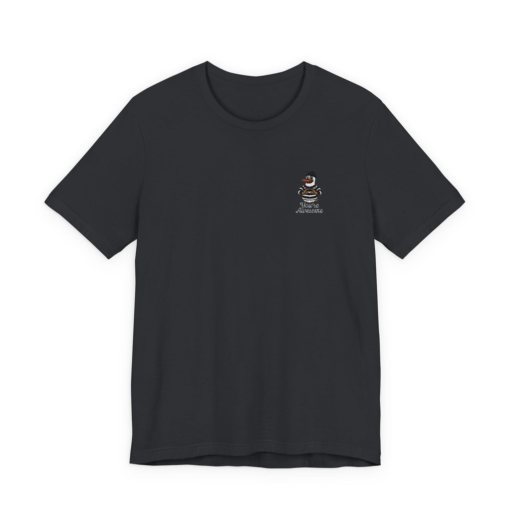„you’re awesome“ Duck Tee for Casual Wear