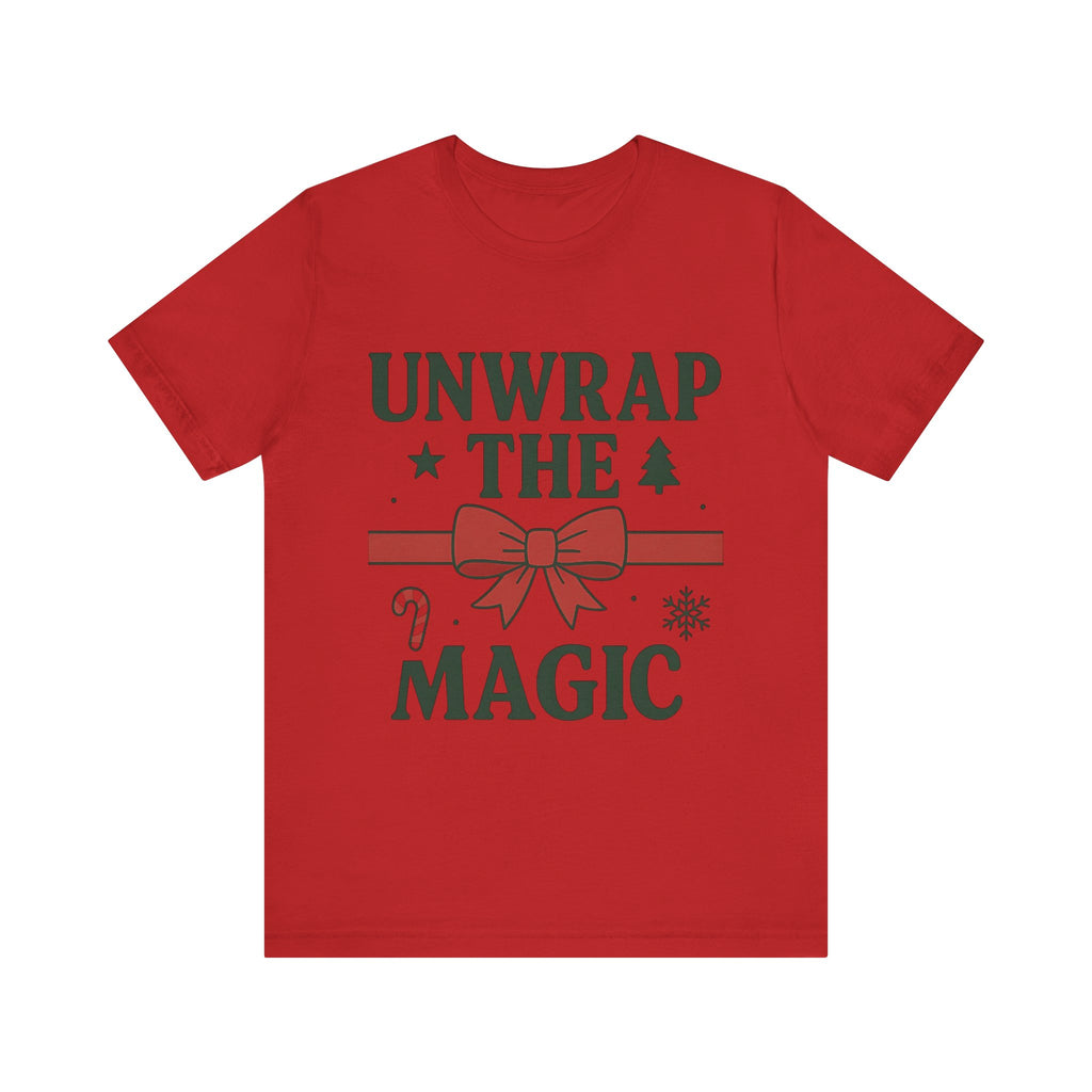 Unwrap the Magic Tee - Holiday Unisex T-Shirt