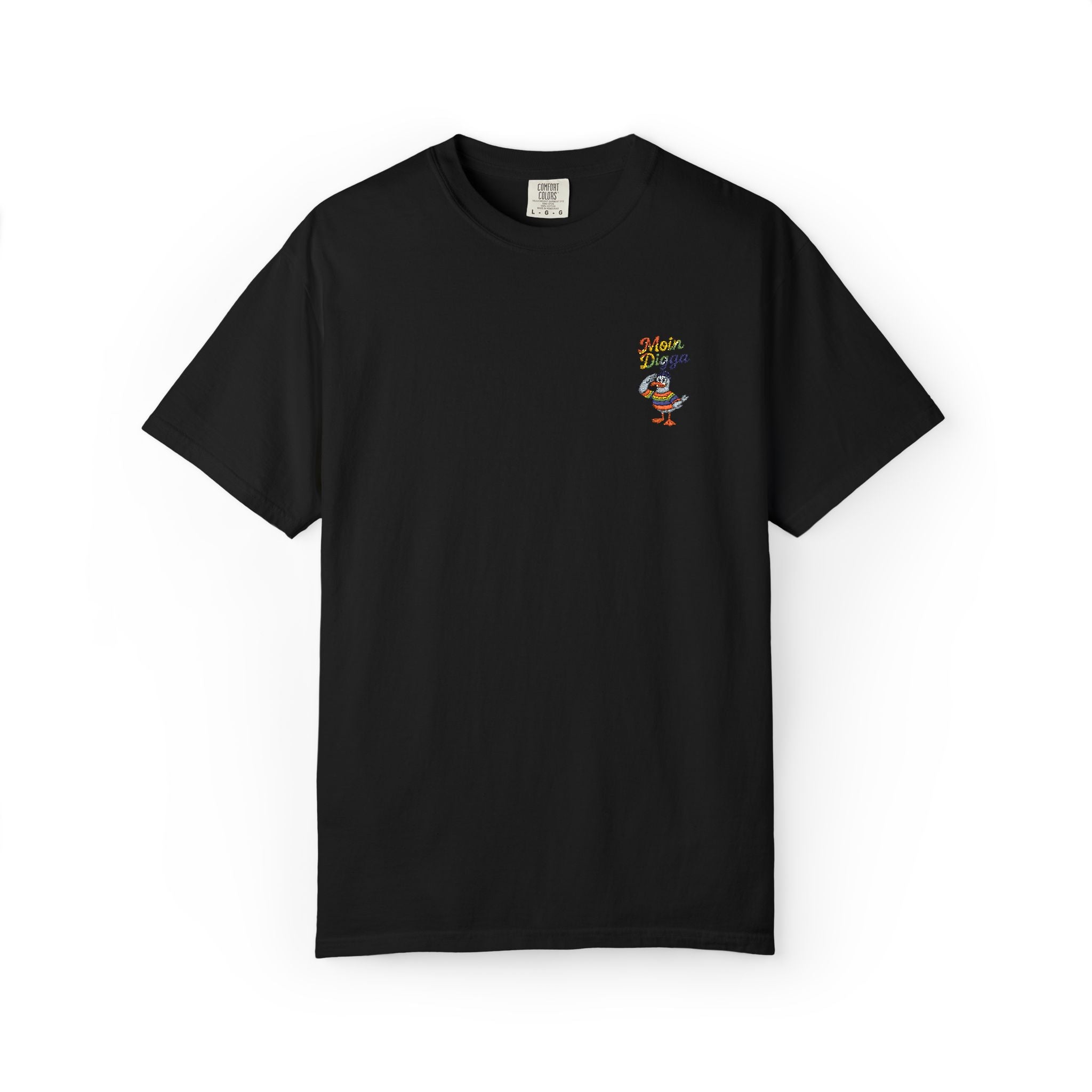 Moin Digga Rainbow Duck - Unisex Garment-Dyed T-shirt