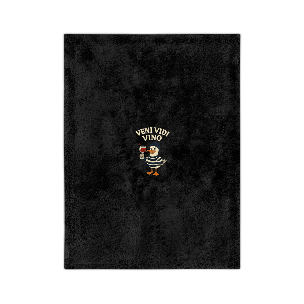 Cozy Blanket,  'Veni Vidi Vino‘