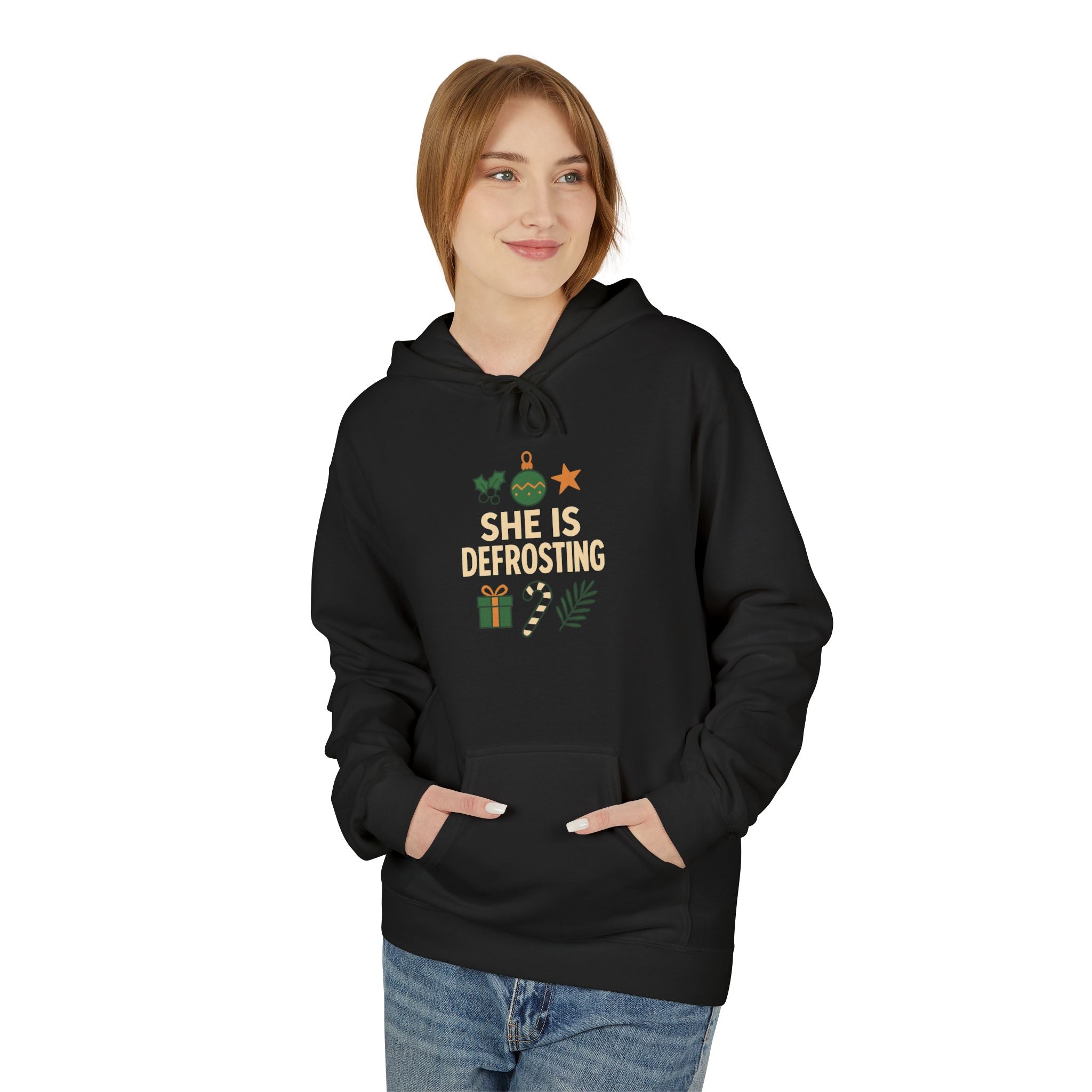 Unisex - She's defrosting christmas Hoodie