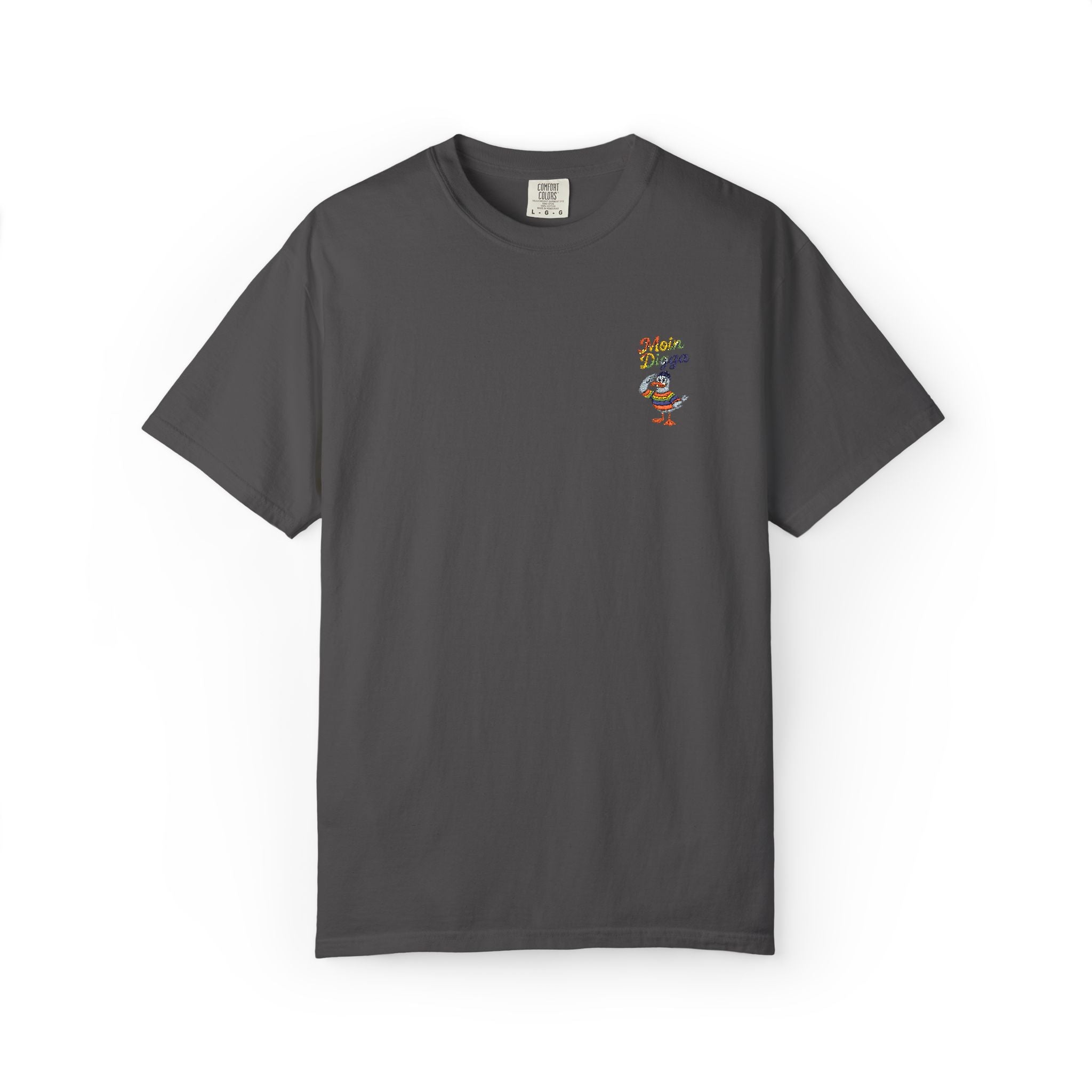 Moin Digga Rainbow Duck - Unisex Garment-Dyed T-shirt