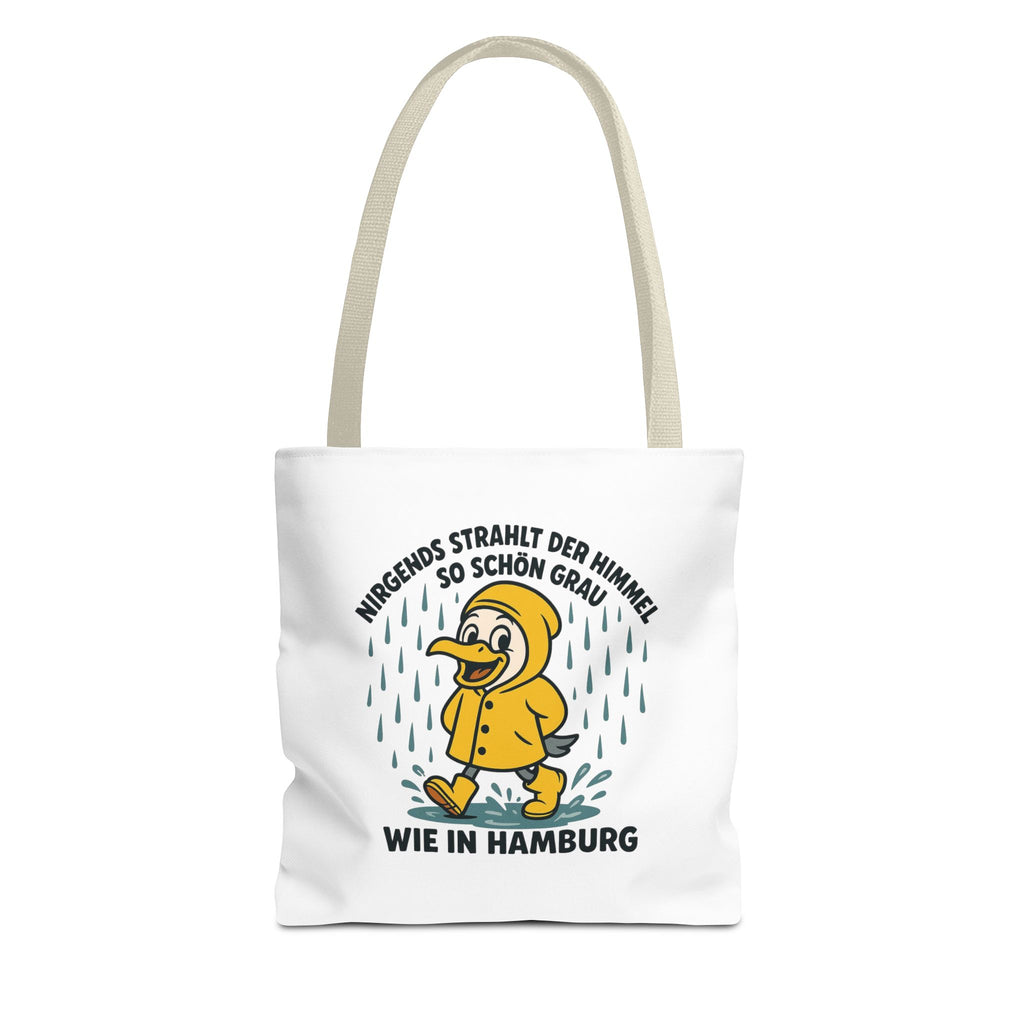 Whimsical Hamburg Rainy Day Tote Bag