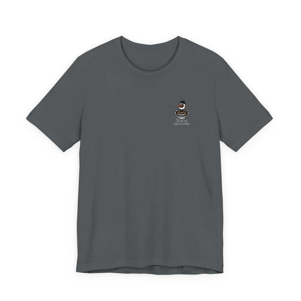 „you’re awesome“ Duck Tee for Casual Wear