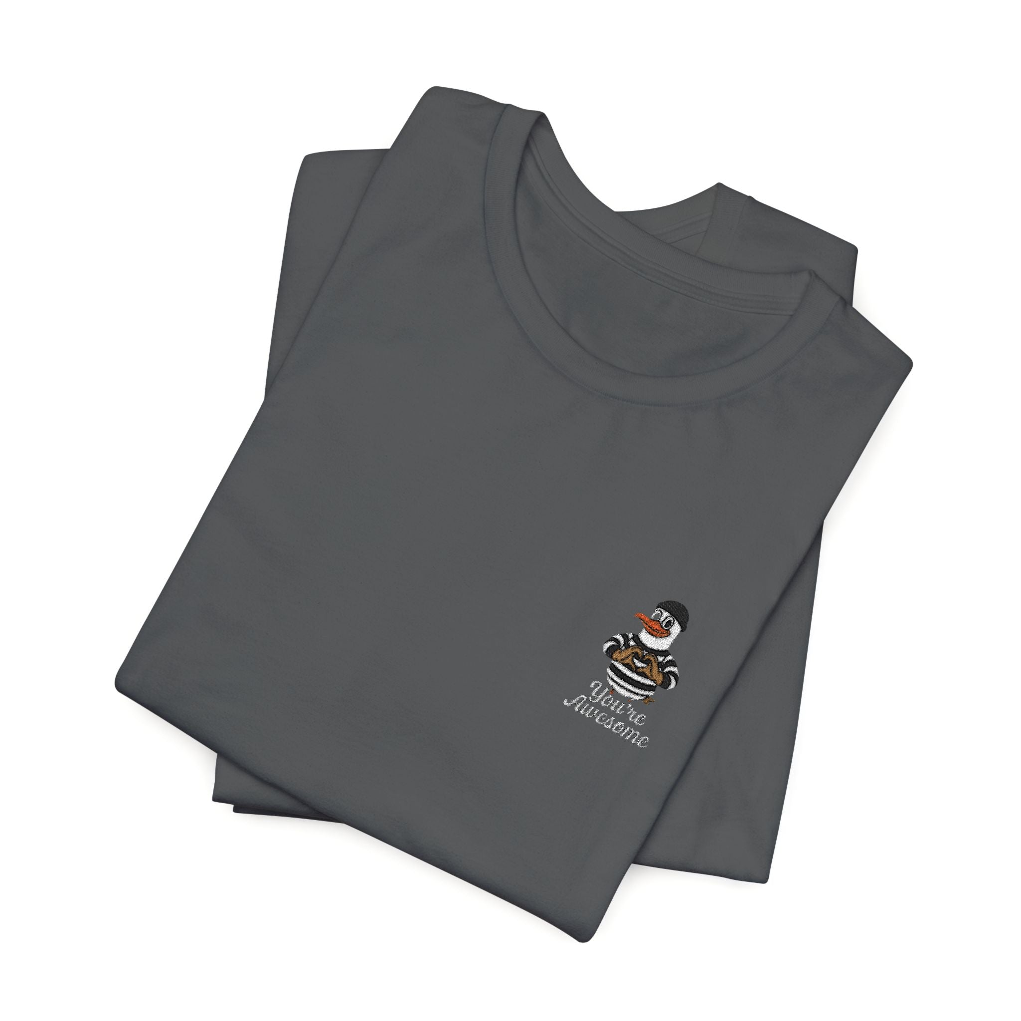 „you’re awesome“ Duck Tee for Casual Wear