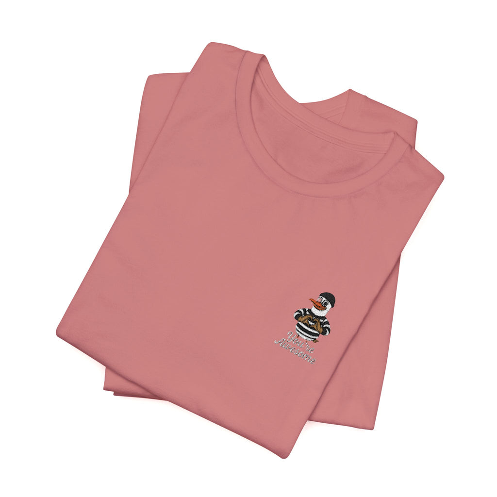 „you’re awesome“ Duck Tee for Casual Wear