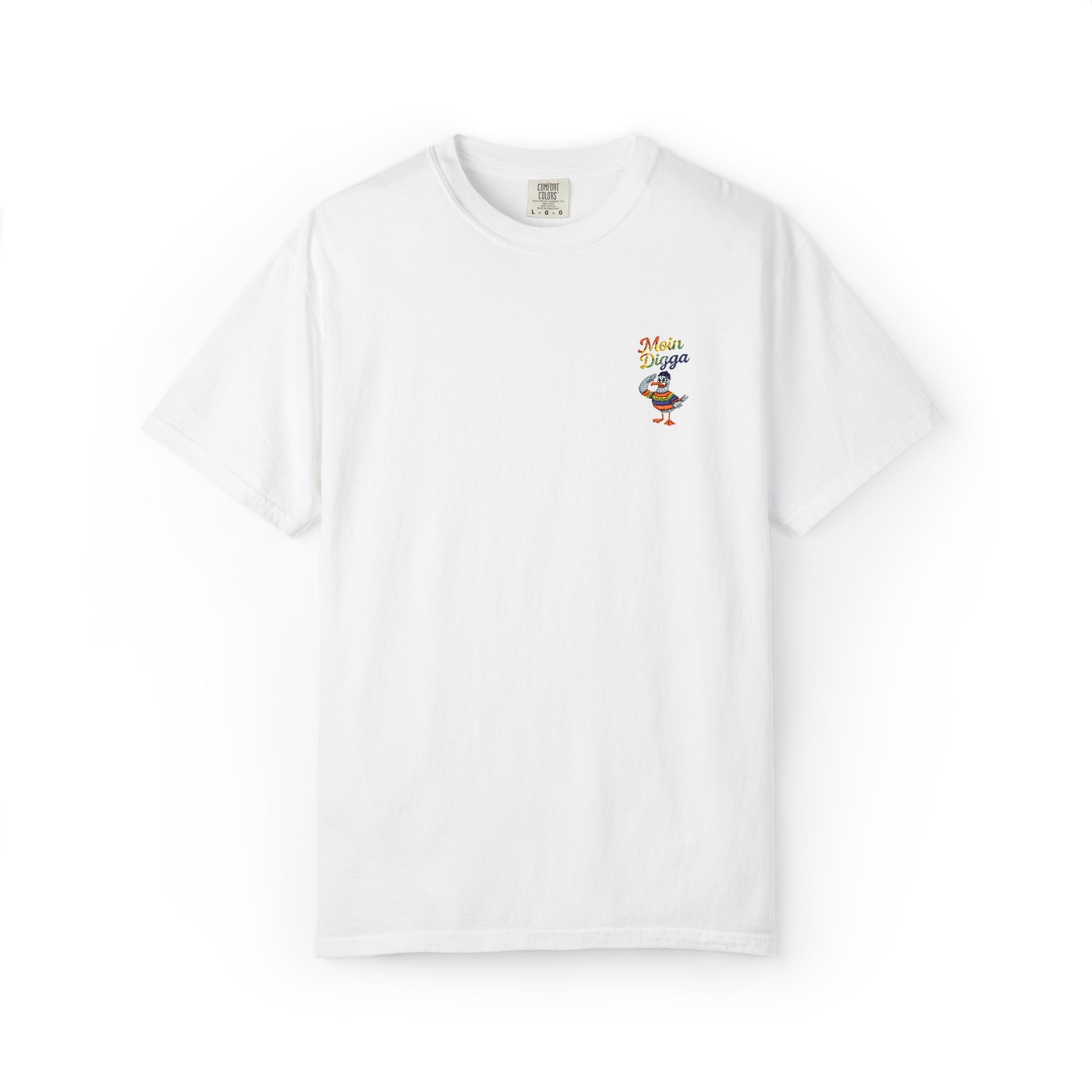 Moin Digga Rainbow Duck - Unisex Garment-Dyed T-shirt