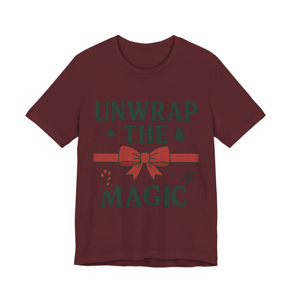 Unwrap the Magic Tee - Holiday Unisex T-Shirt