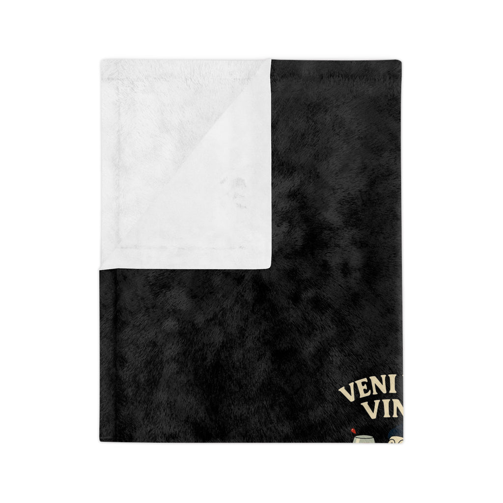 Cozy Blanket,  'Veni Vidi Vino‘