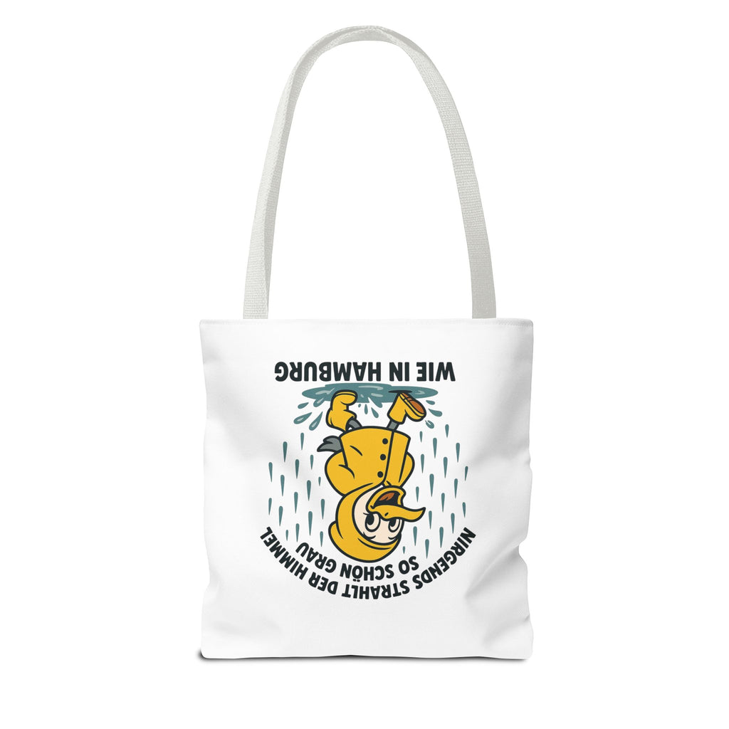 Whimsical Hamburg Rainy Day Tote Bag