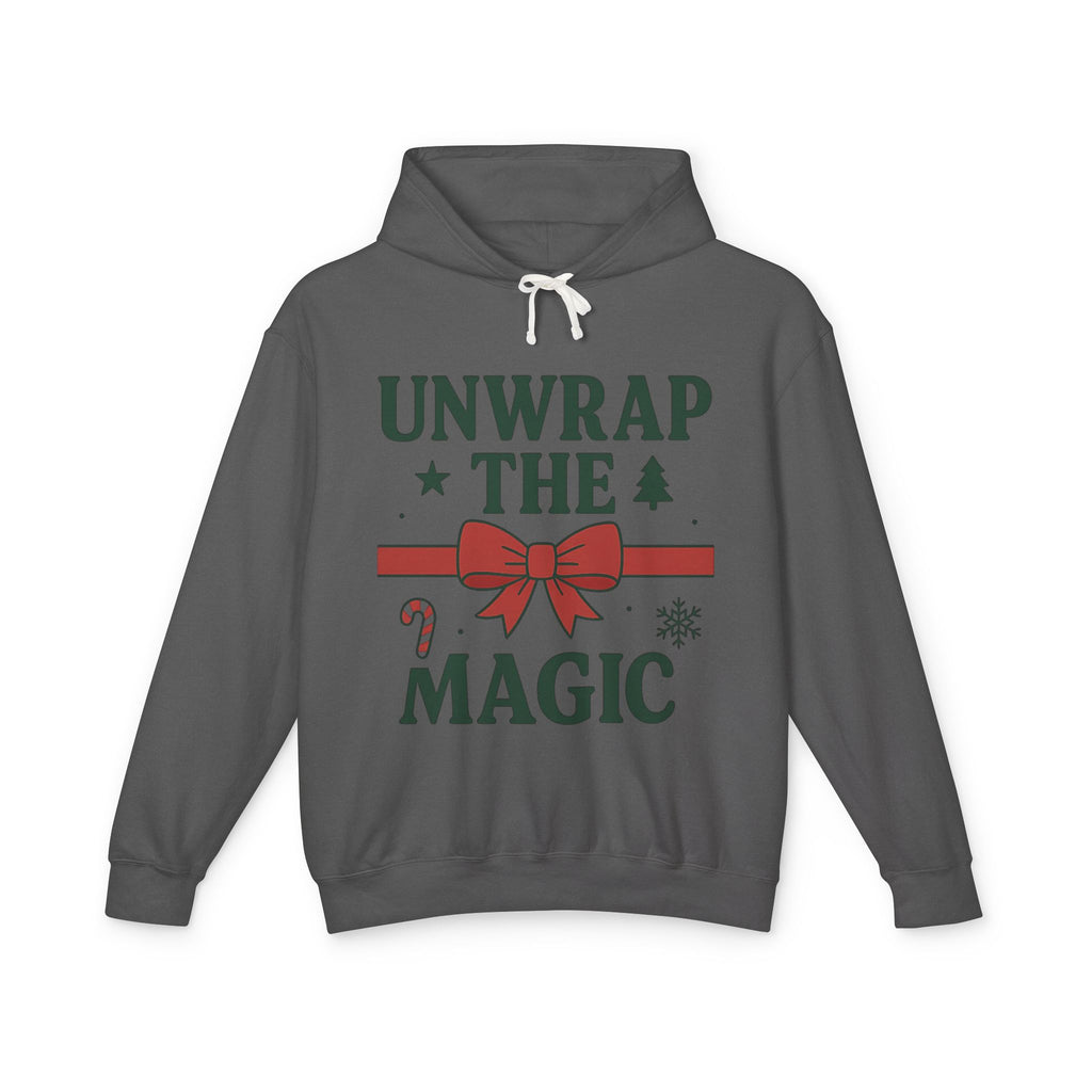 Unisex Lightweight Hooded Sweatshirt - Unwrap the Magic