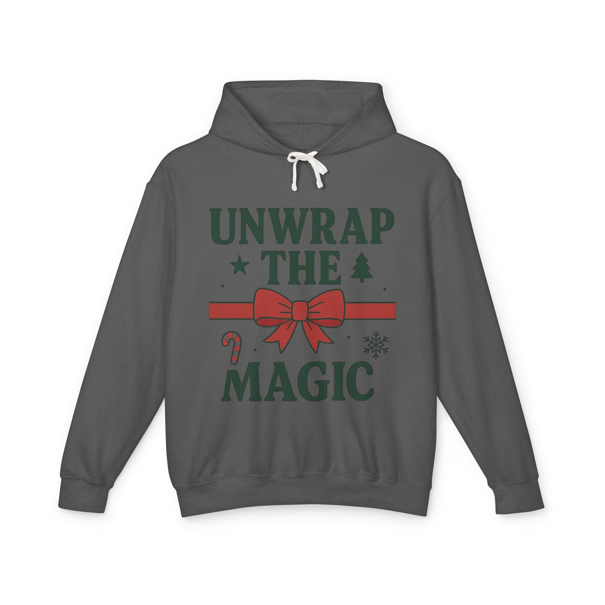 Unisex Lightweight Hooded Sweatshirt - Unwrap the Magic
