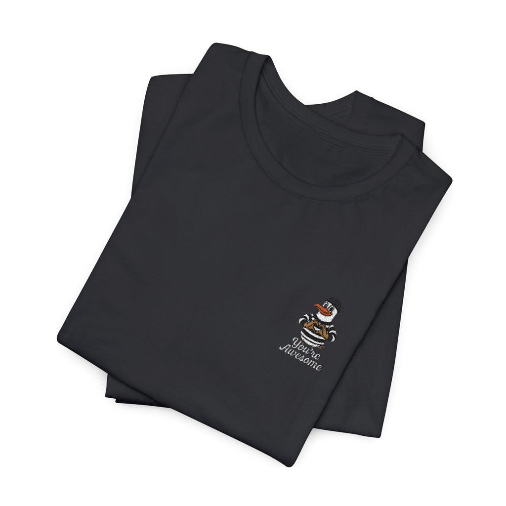 „you’re awesome“ Duck Tee for Casual Wear