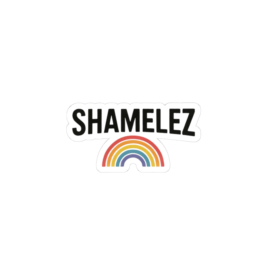 'Shamelez' Kiss-Cut Stickers