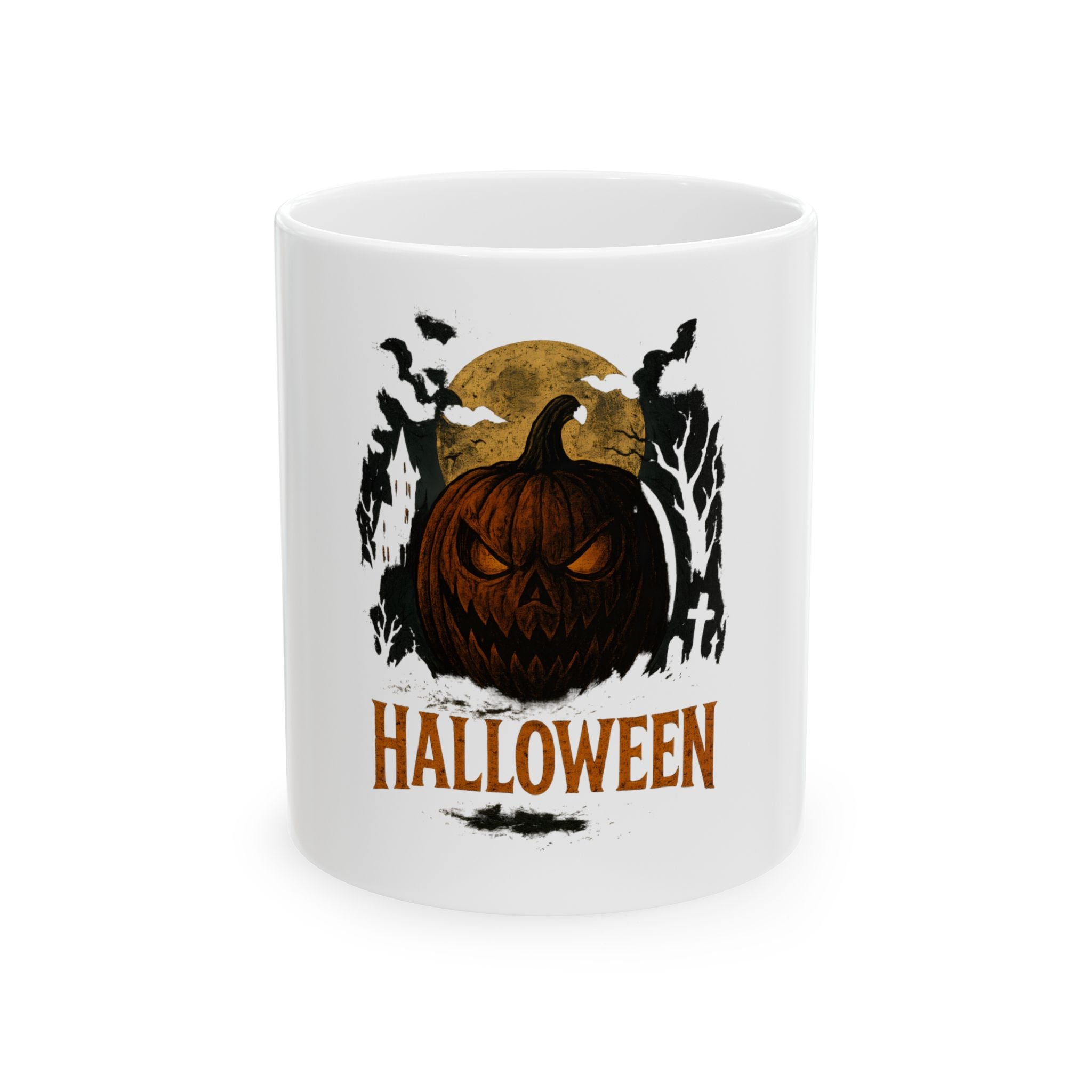 Halloween Pumpkin Ceramic Mug