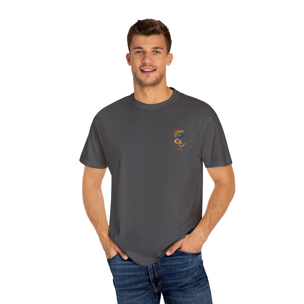 Moin Digga Rainbow Duck - Unisex Garment-Dyed T-shirt