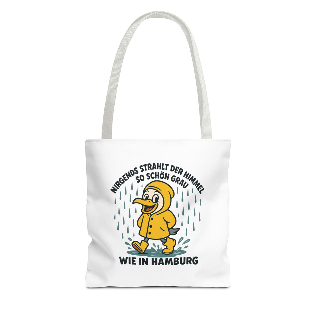 Whimsical Hamburg Rainy Day Tote Bag